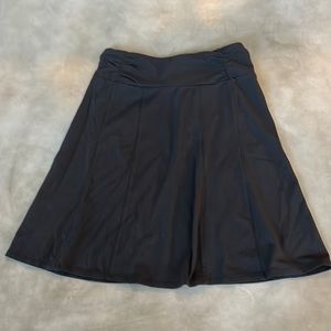 NWOT ATHLETA A-Line Black Short Skirt Bodega